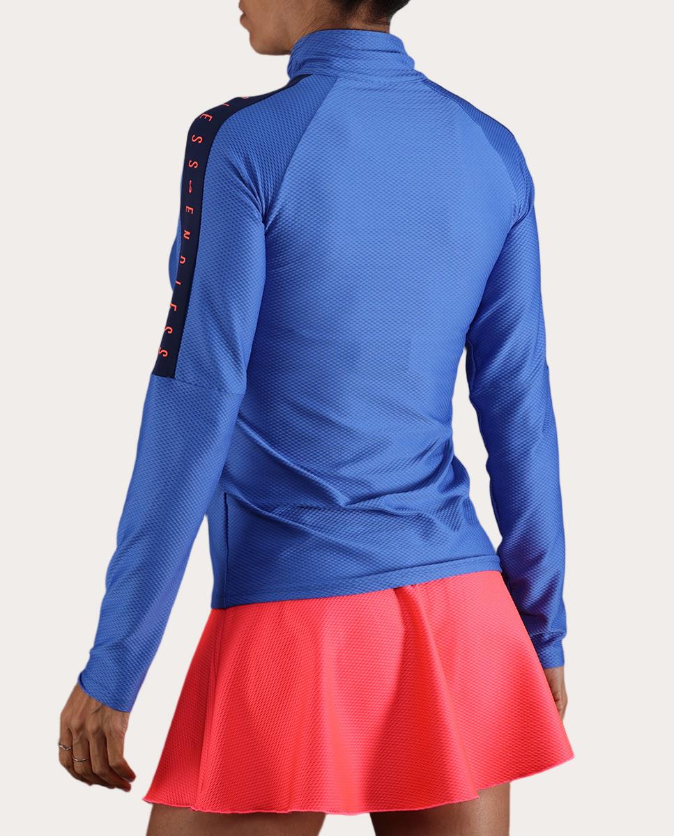Sweatshirt de Mulher Kirsch II Azul-elétrico-3