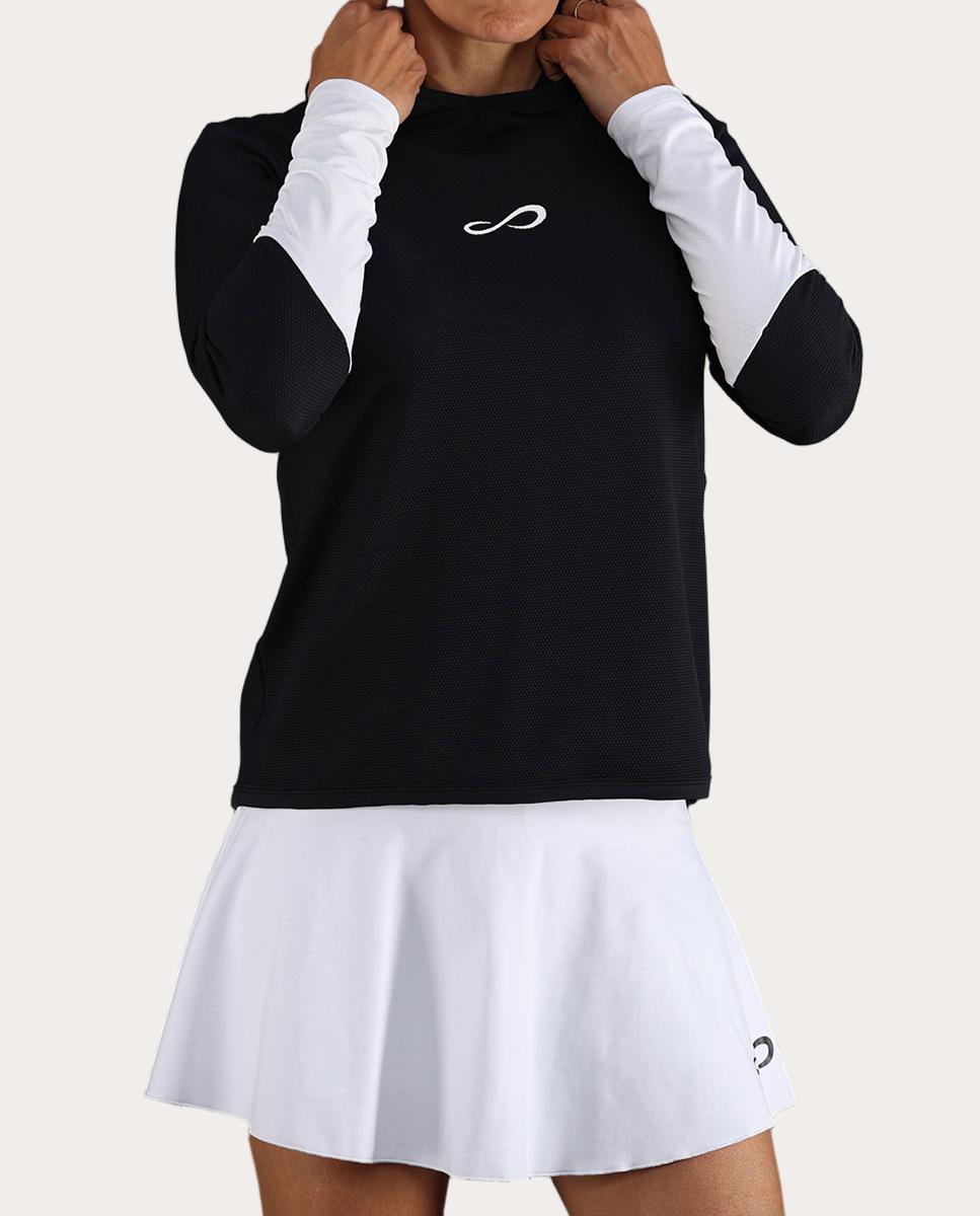 Sweatshirt de Mulher Breath Line Preto-3