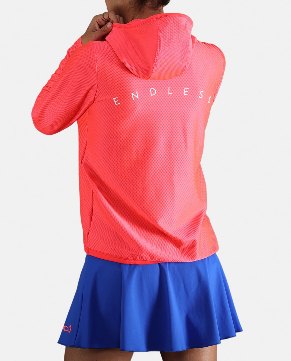Sweatshirt de Mulher Breath Line Vermelho-2
