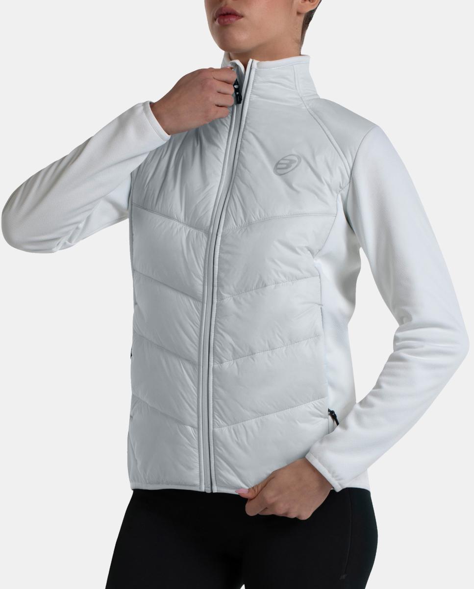 Casaco Anorak para Mulher Eufras Bullpadel Branco-5