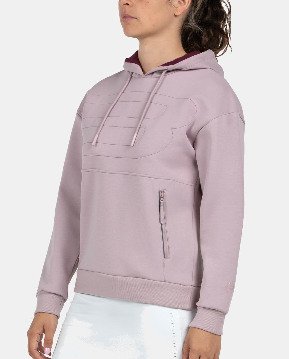 Sweatshirt de Mulher Eolia Bullpadel Rosa-2