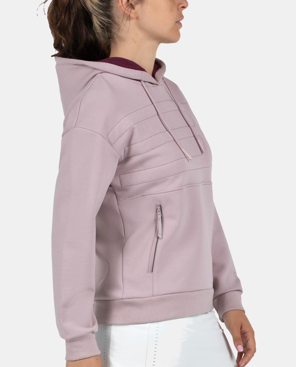 Sweatshirt de Mulher Eolia Bullpadel Rosa-3