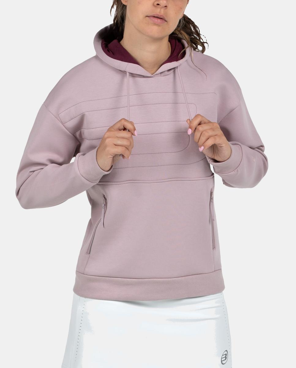 Sweatshirt de Mulher Eolia Bullpadel Rosa-5