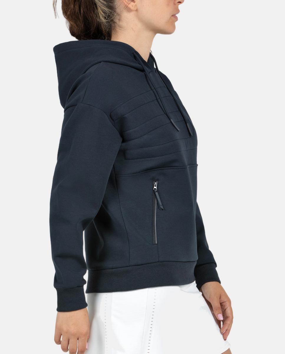 Sweatshirt de Mulher Eolia Bullpadel Azul-marinho-3