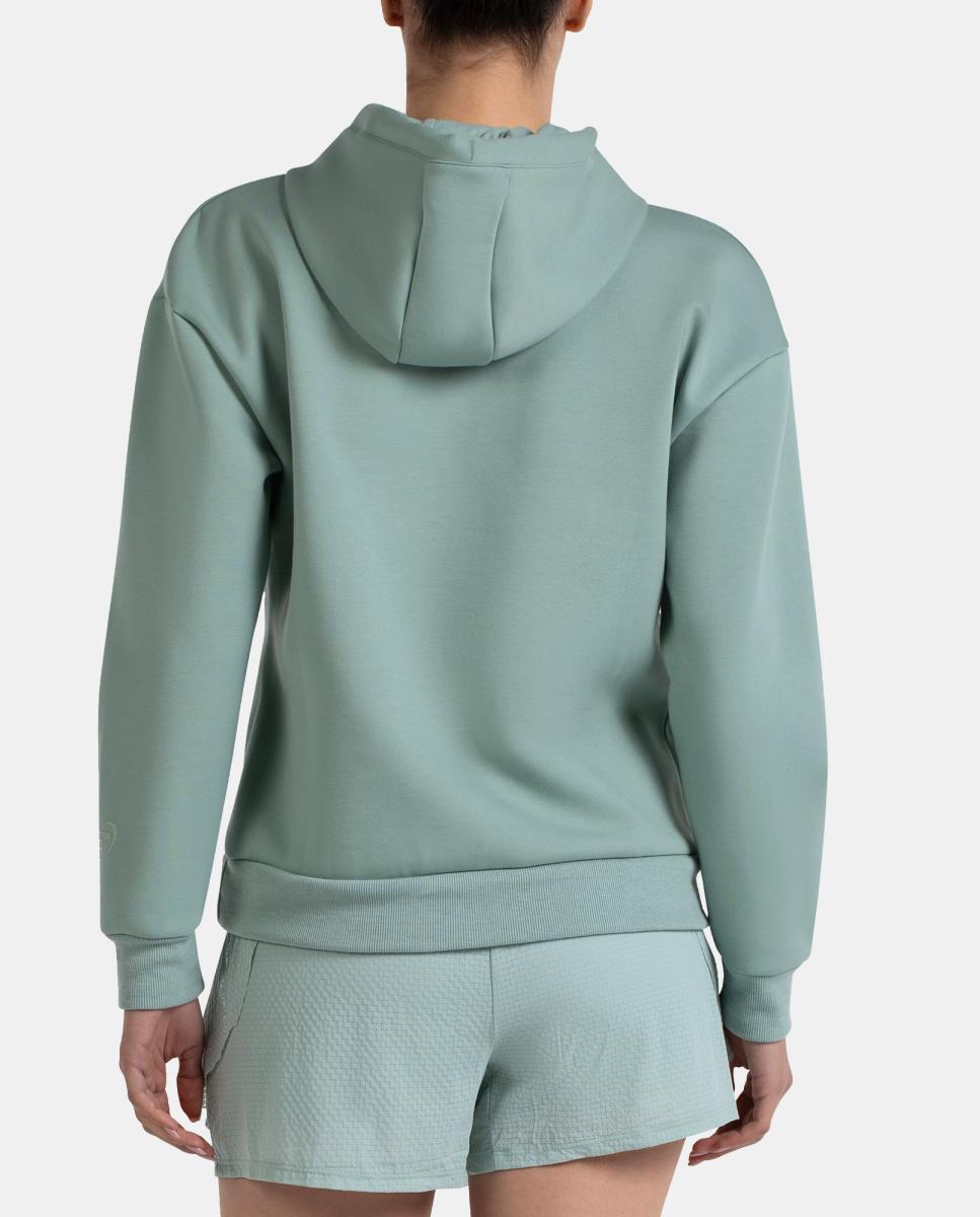Sweatshirt de Mulher Eolia Bullpadel Verde-4