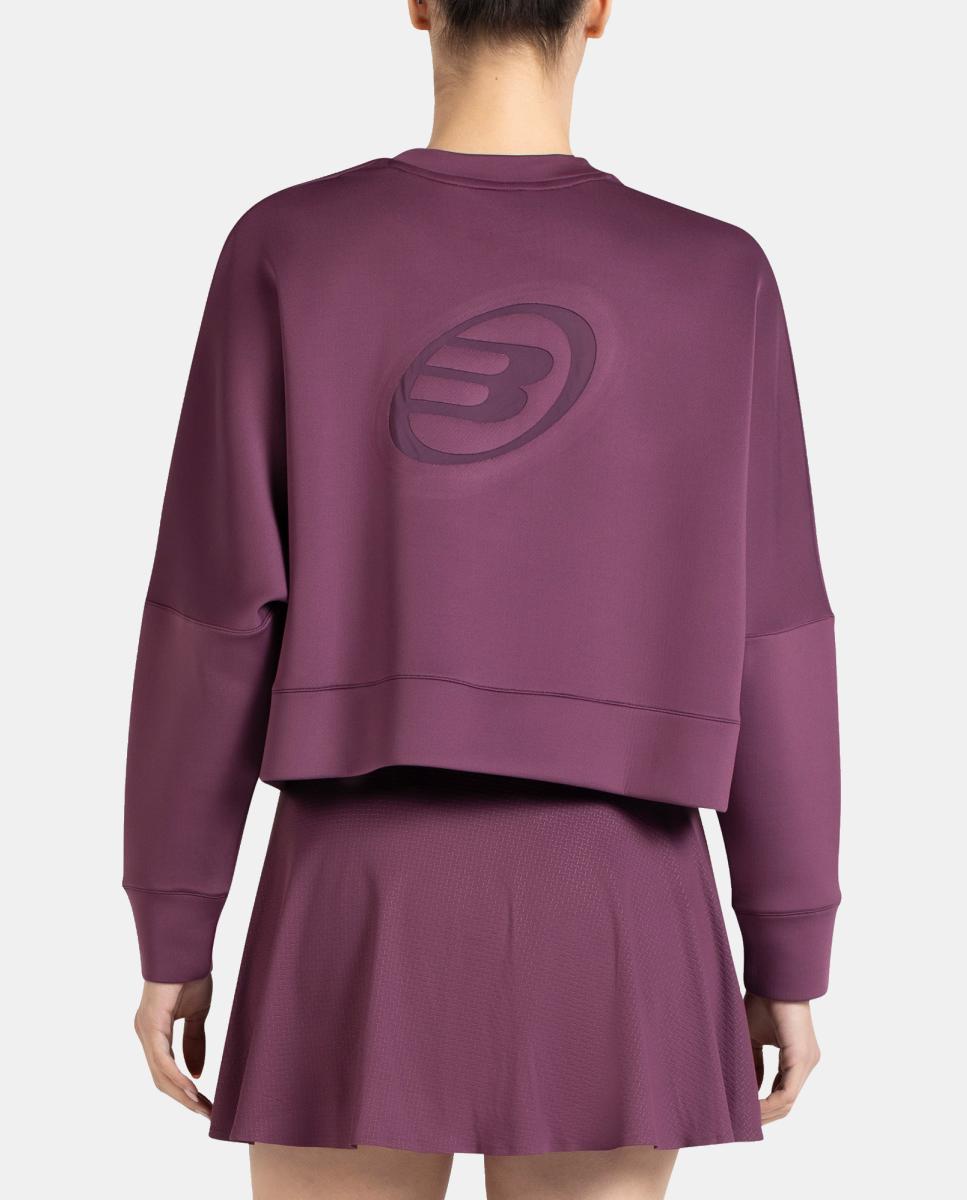 Sweatshirt de Mulher Esia Bullpadel Vermelho-4