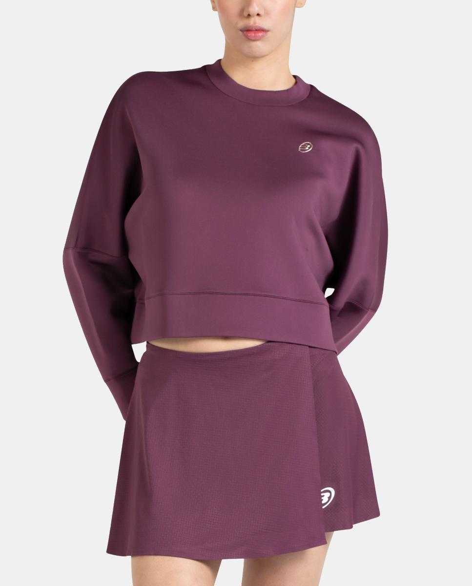 Sweatshirt de Mulher Esia Bullpadel Vermelho-5