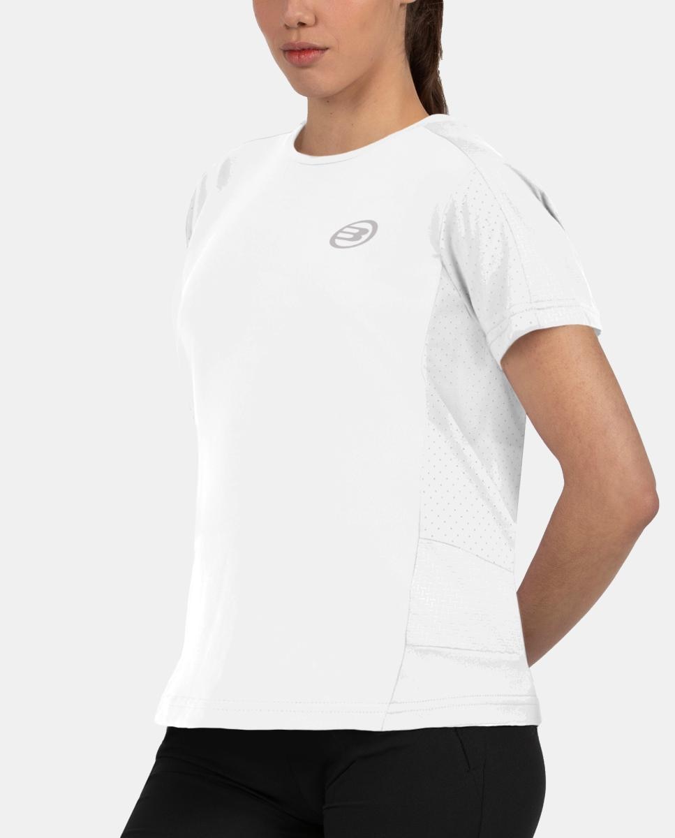 T-shirt de M/Curta de Mulher Omur Branco-2