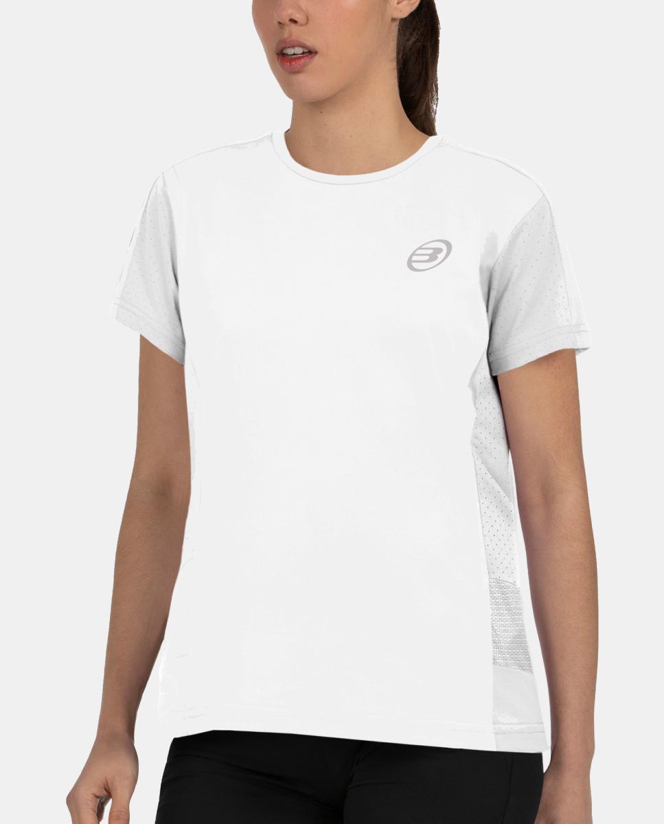 T-shirt de M/Curta de Mulher Omur Branco-3