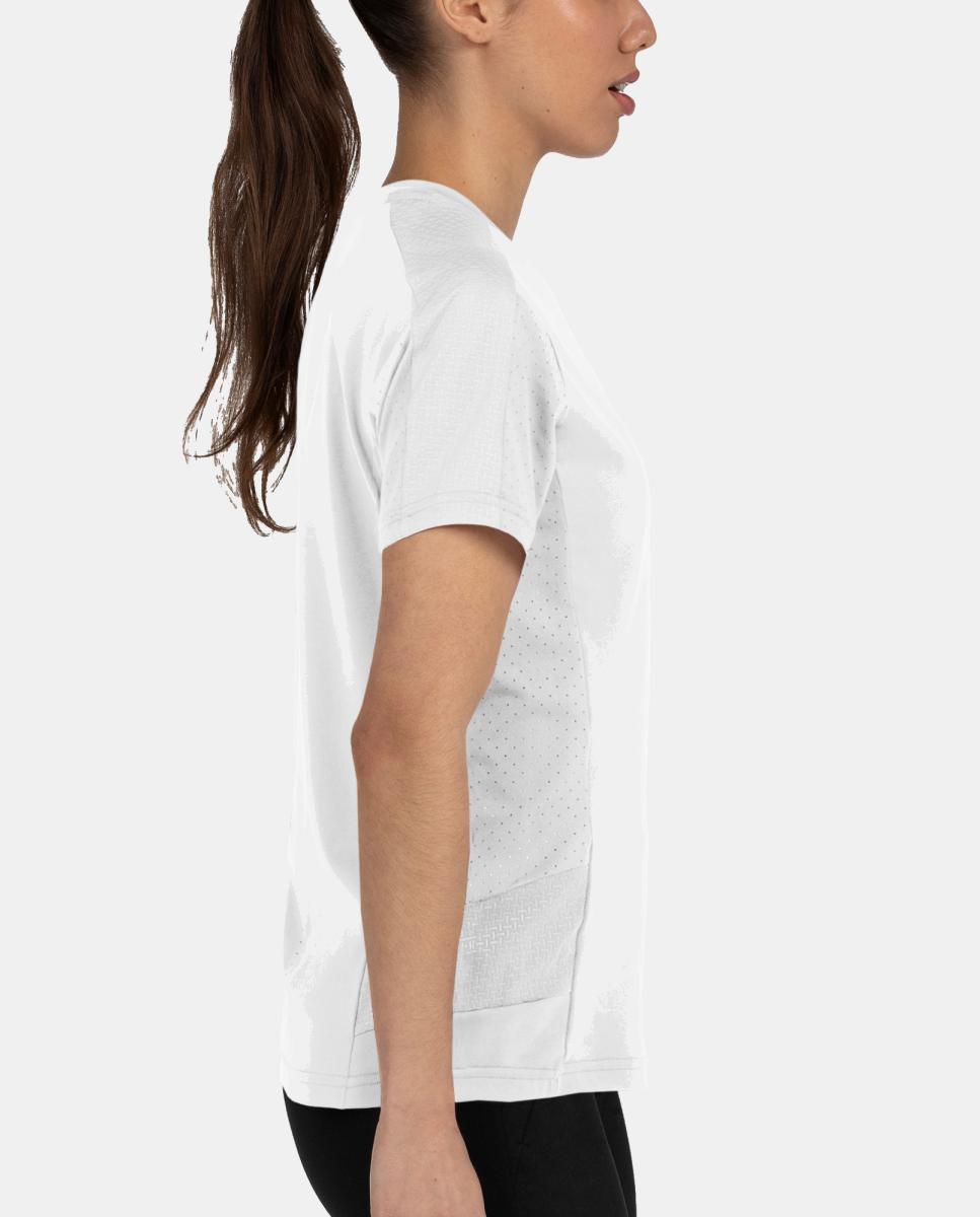 T-shirt de M/Curta de Mulher Omur Branco-4