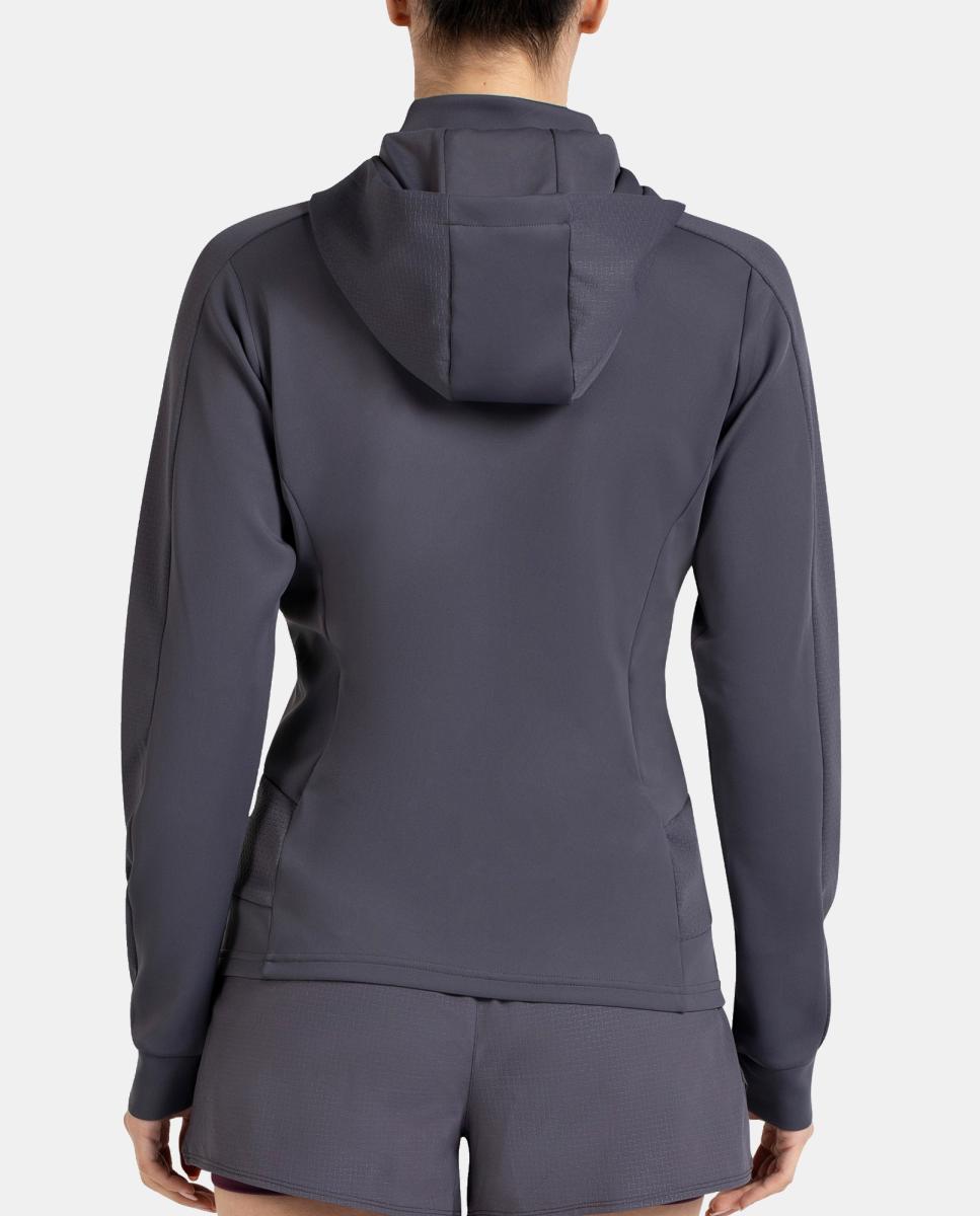 Sweatshirt de Mulher Otalo Bullpadel Cinzento-4