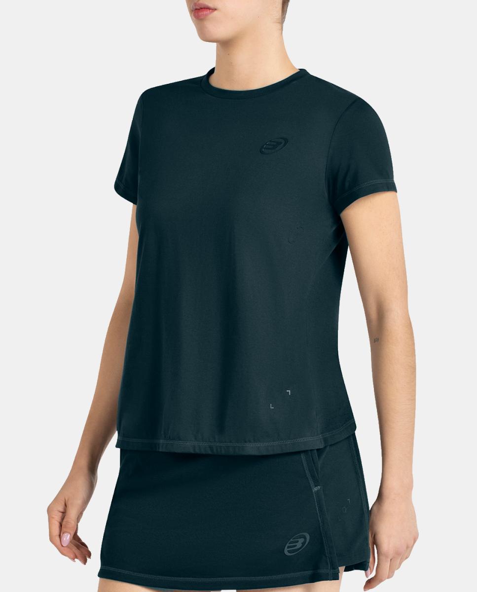 T-Shirt  de Mulher Andra Bullpadel Verde-2