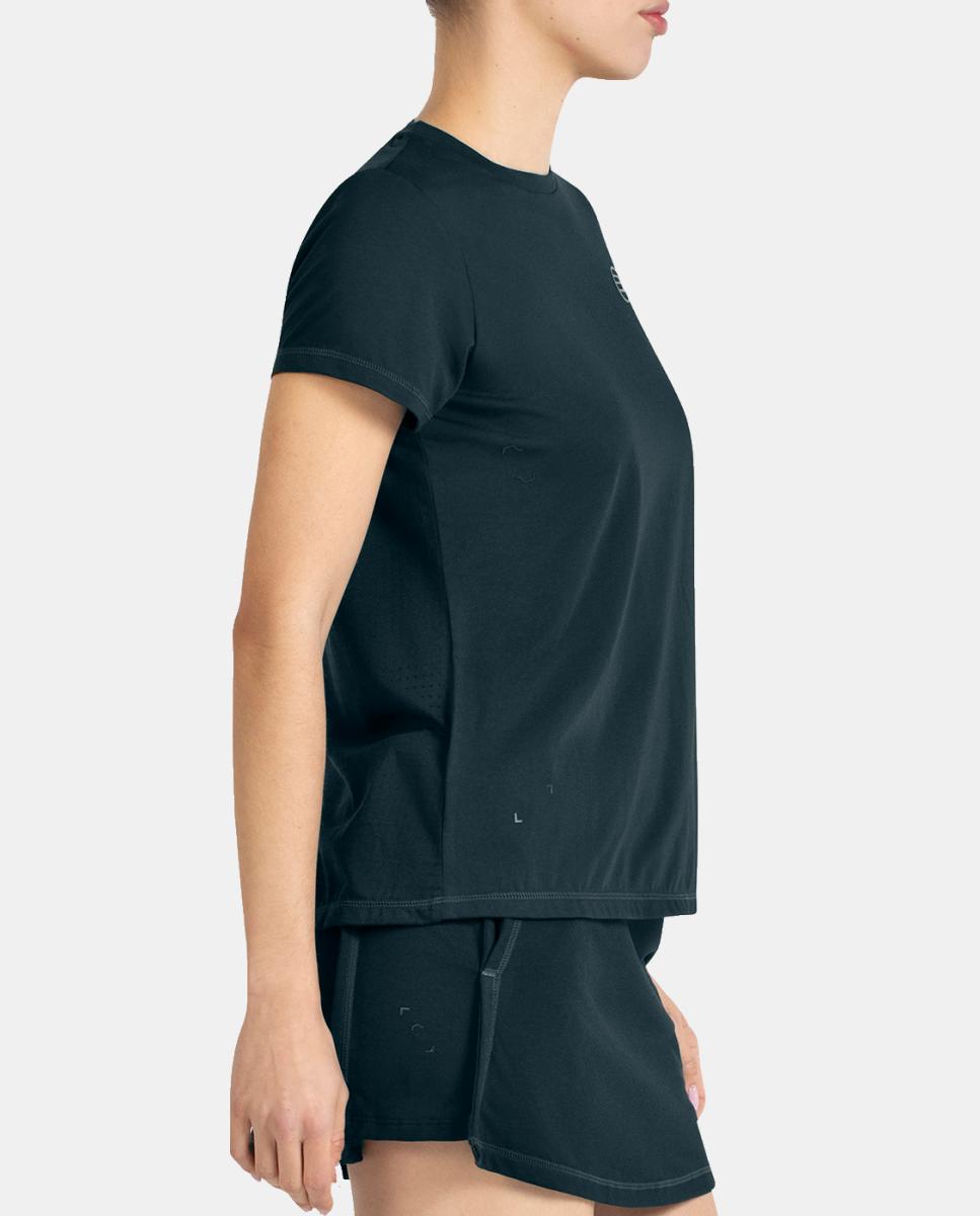 T-Shirt  de Mulher Andra Bullpadel Verde-3
