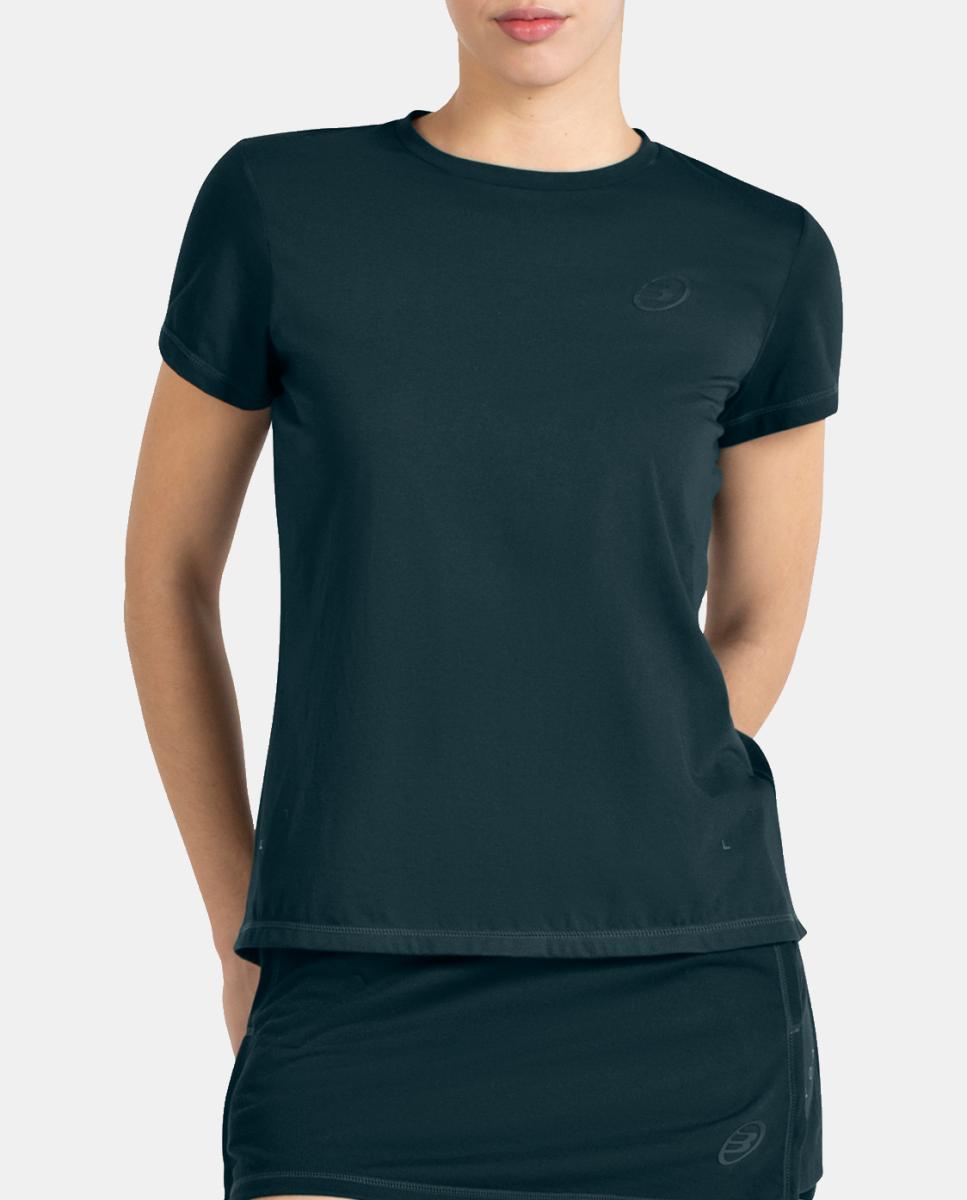 T-Shirt  de Mulher Andra Bullpadel Verde-5