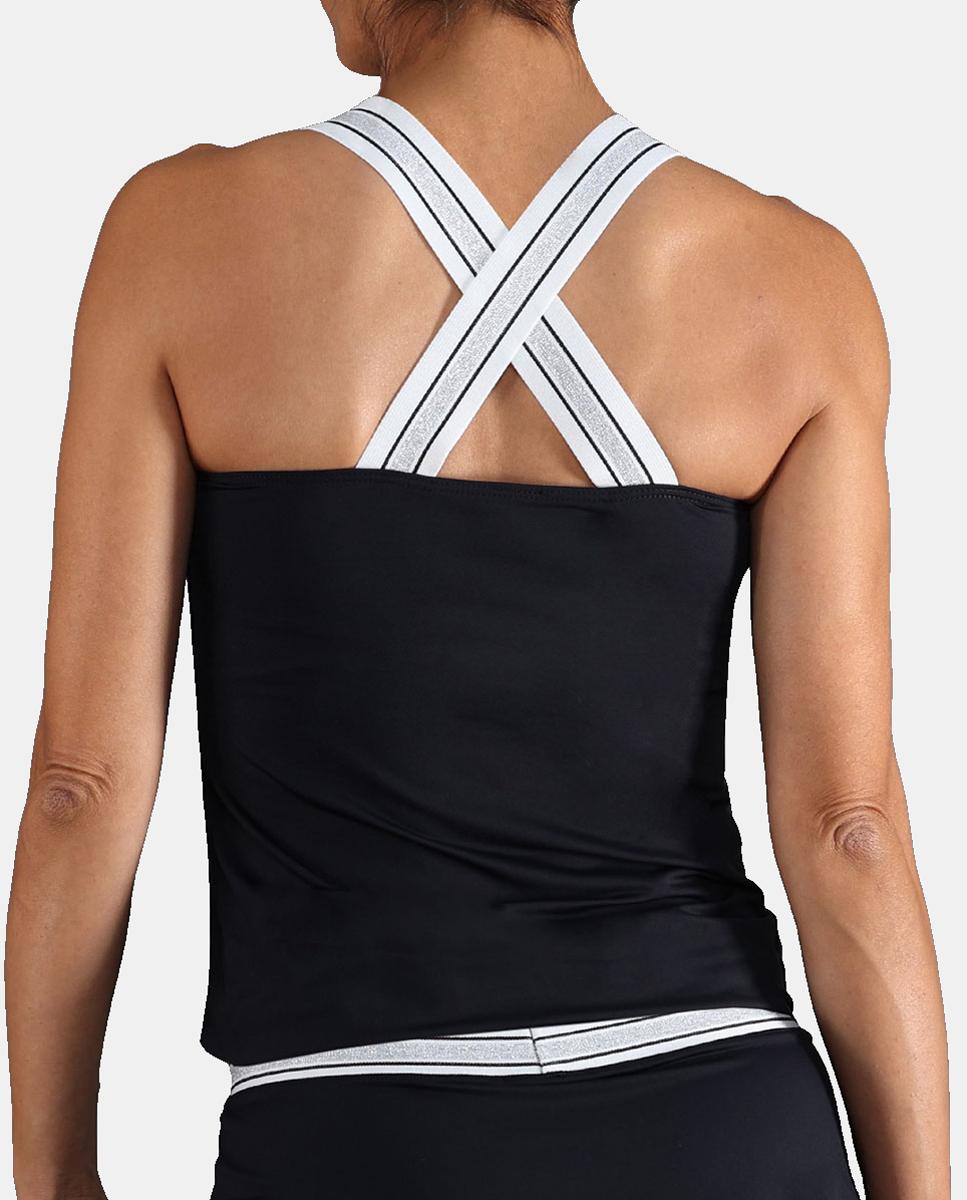 T-Shirt de Mulher Gloss Endless Preto-2
