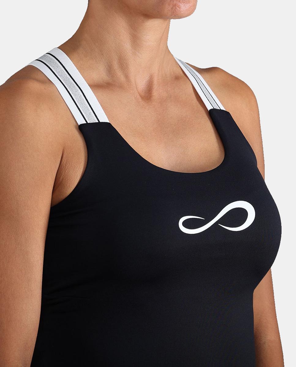 T-Shirt de Mulher Gloss Endless Preto-3