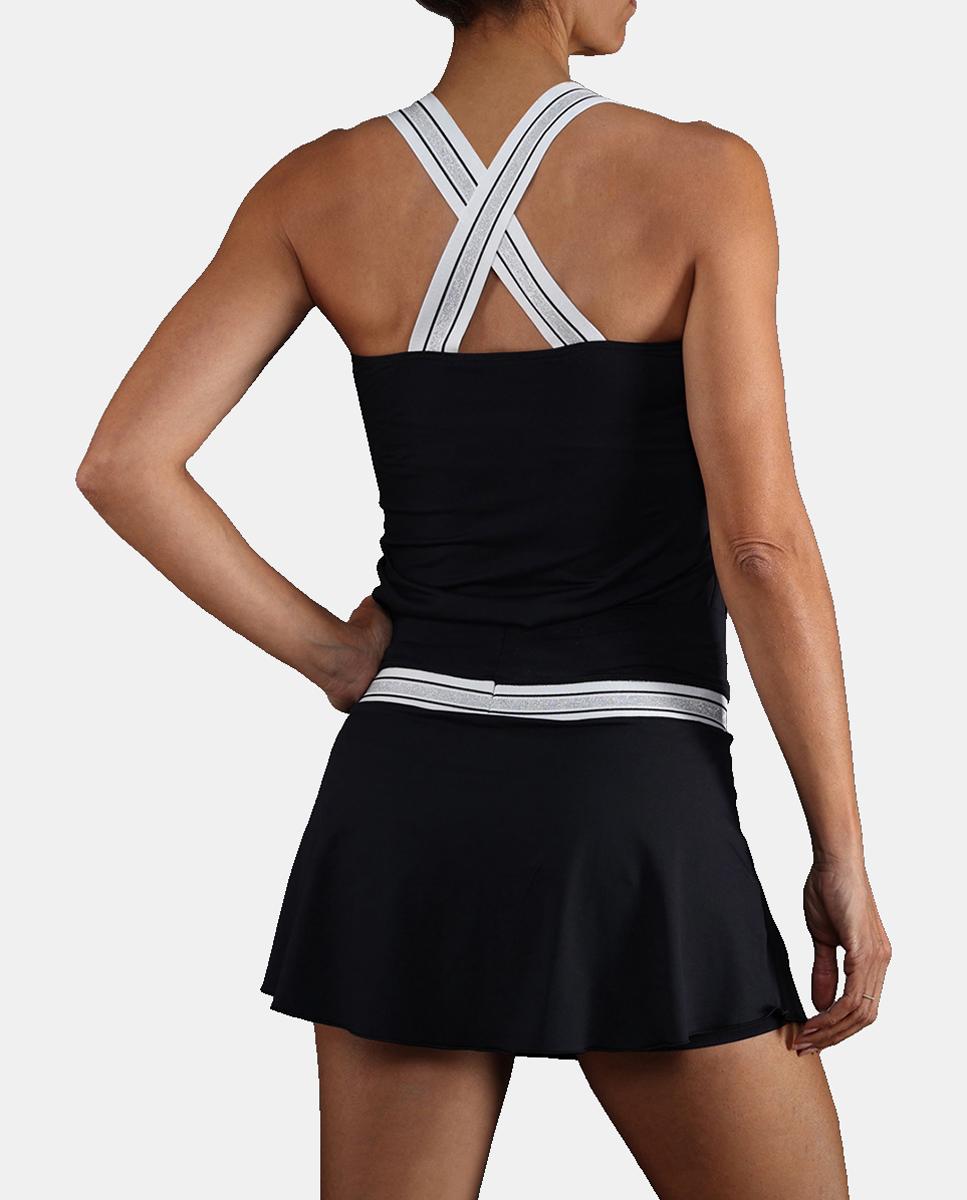 T-Shirt de Mulher Gloss Endless Preto-6
