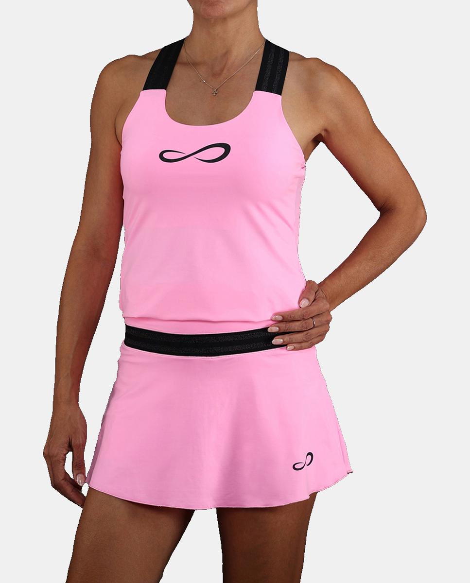 T-Shirt de Mulher Gloss Endless Rosa-pastilha-5
