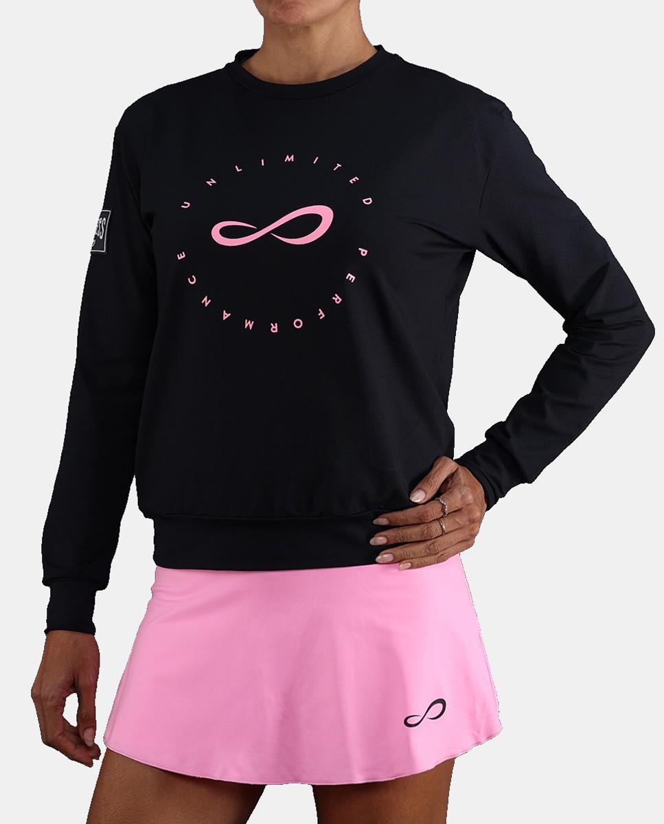Sweatshirt de Mulher Inner Tech Endless Preto-3