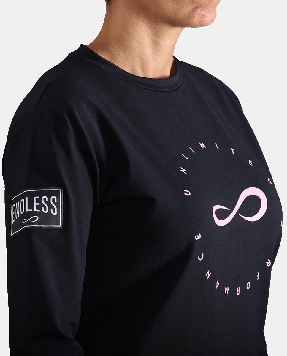 Sweatshirt de Mulher Inner Tech Endless Preto-4