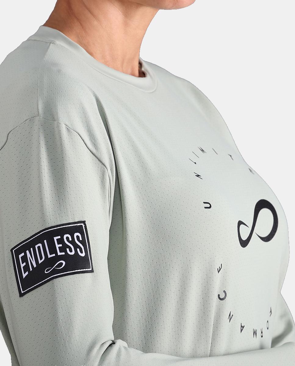 Sweatshirt de Mulher Inner Tech Endless Verde-militar-4