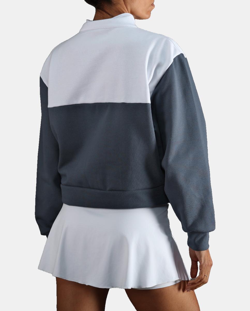 Sweatshirt de Mulher Vibe Endless Azul denim-2