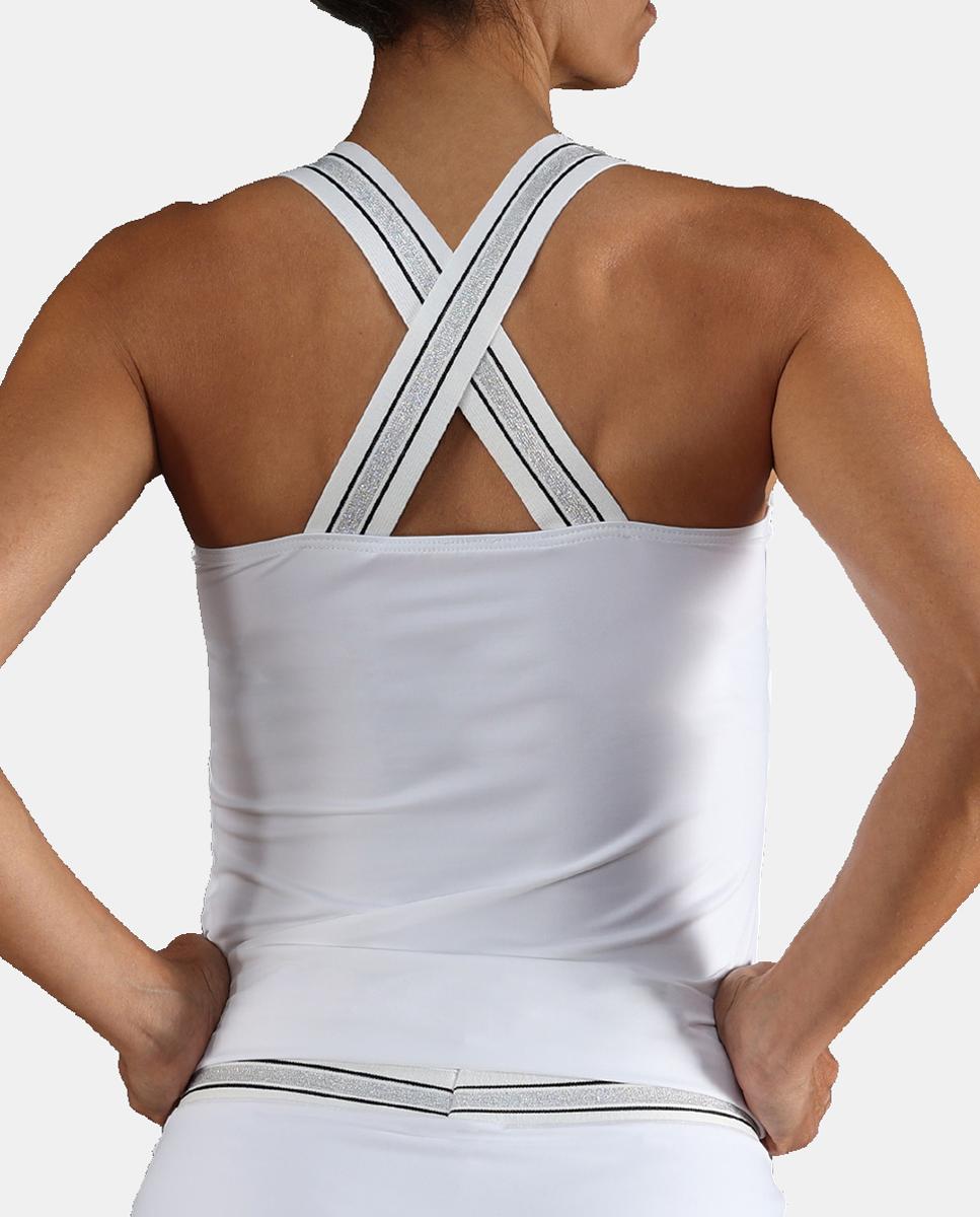 Camiseta De Mujer Gloss Endless - Blanco Blanco-2
