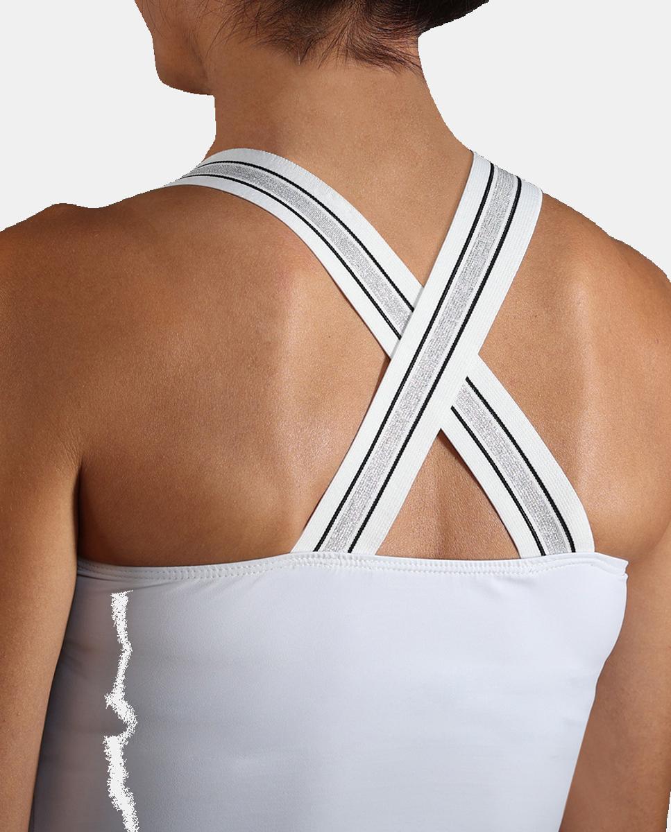 Camiseta De Mujer Gloss Endless - Blanco Blanco-3