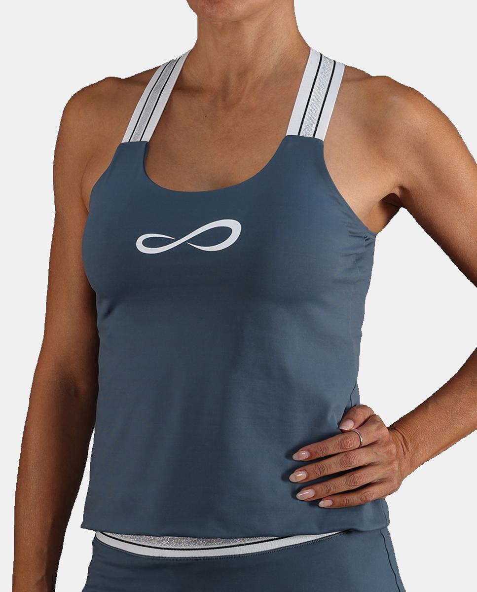 Imagen 0 de Camiseta De Mujer Gloss Endless Azul denim