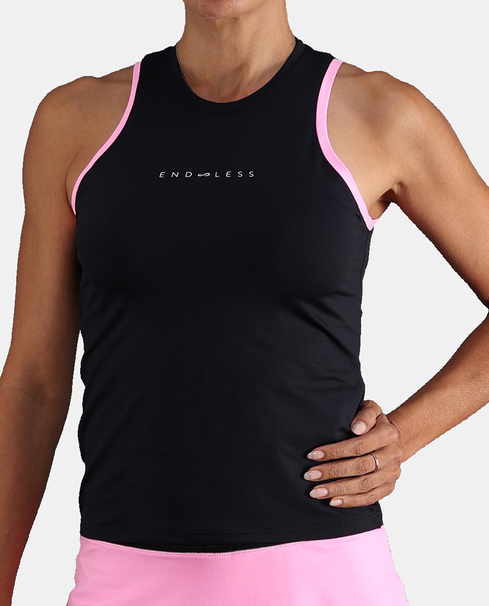 Imagen 3 de Camiseta De Mujer Essential Endless - Negro Negro