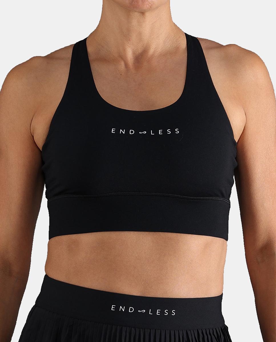 Top De Mujer Zyra Endless - Negro Negro-1