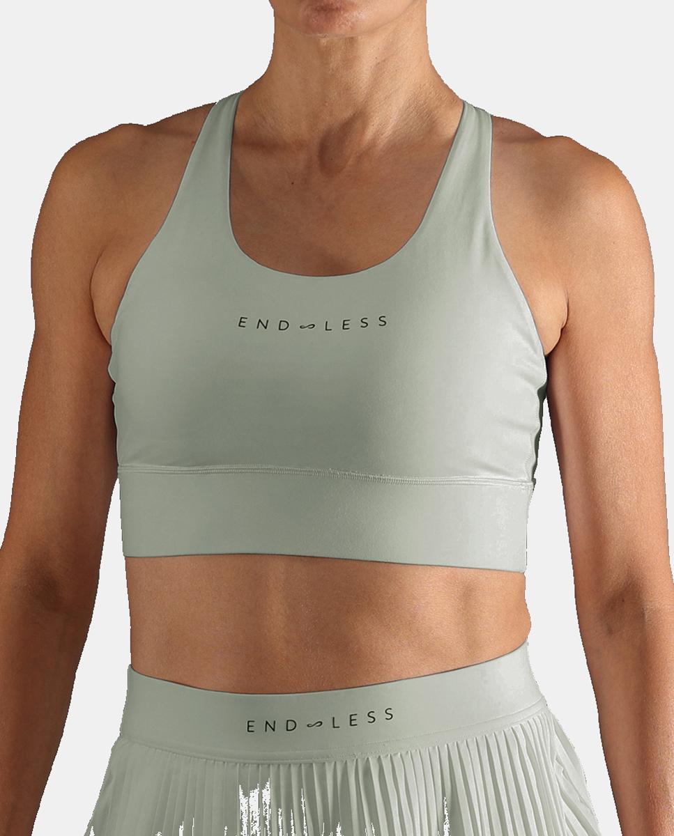 Top De Mujer Zyra Endless - Verde militar Verde militar-2