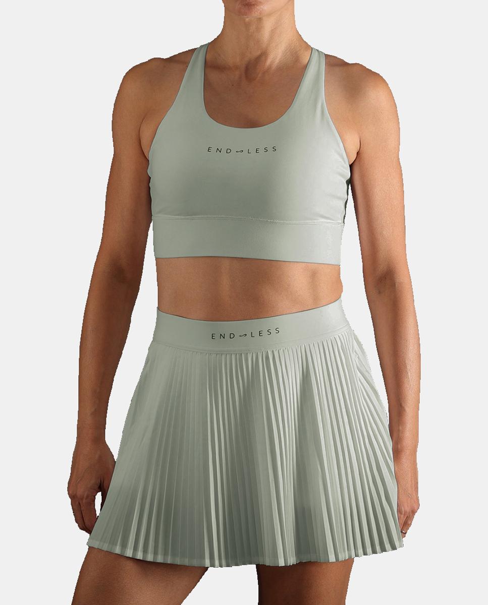 Top De Mujer Zyra Endless - Verde militar Verde militar-4