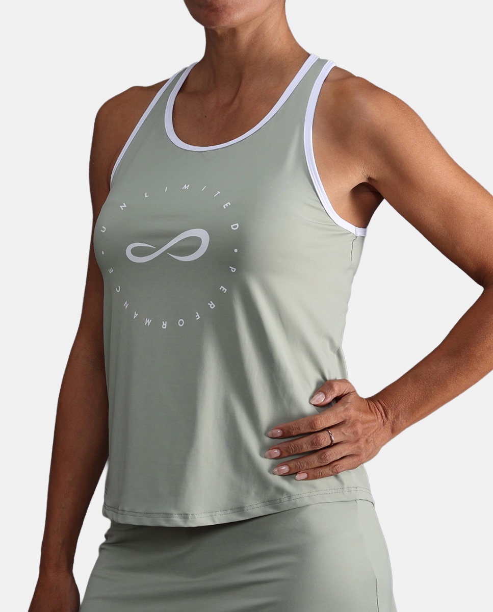 Imagen 0 de Camiseta De Mujer Cercle Endless Verde militar