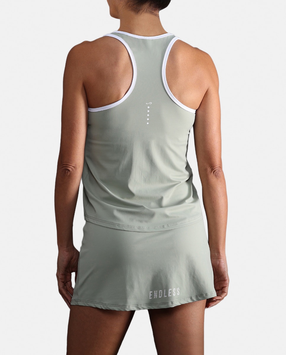 Camiseta De Mujer Cercle Endless - Verde militar Verde militar-6