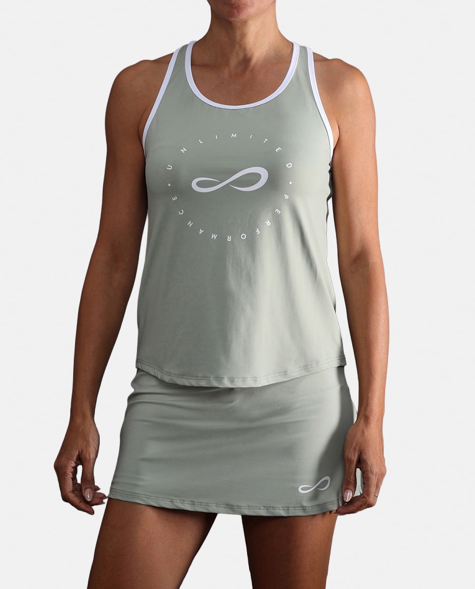 Camiseta De Mujer Cercle Endless - Verde militar Verde militar-7