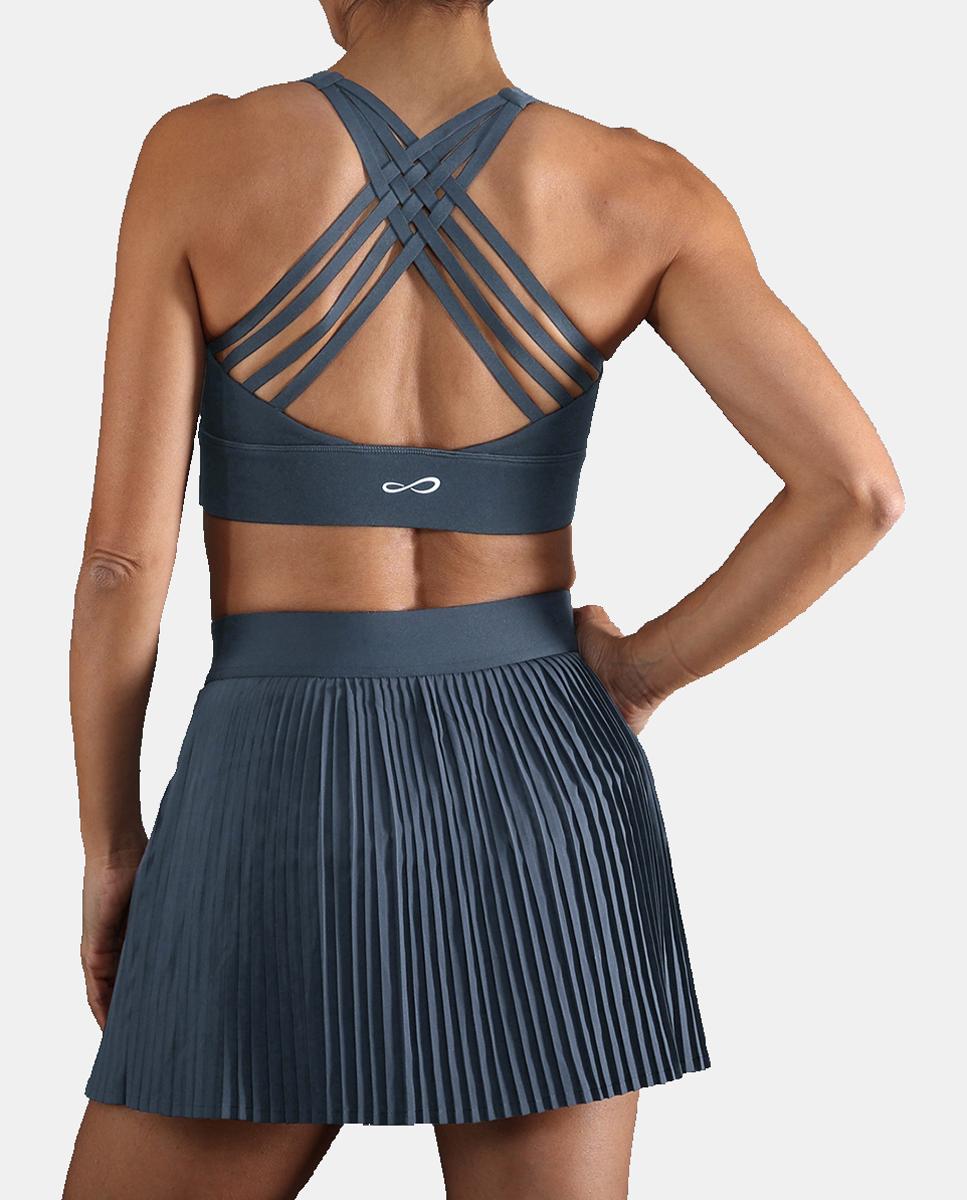 Top De Mujer Zyra Endless - Azul denim Azul denim-4