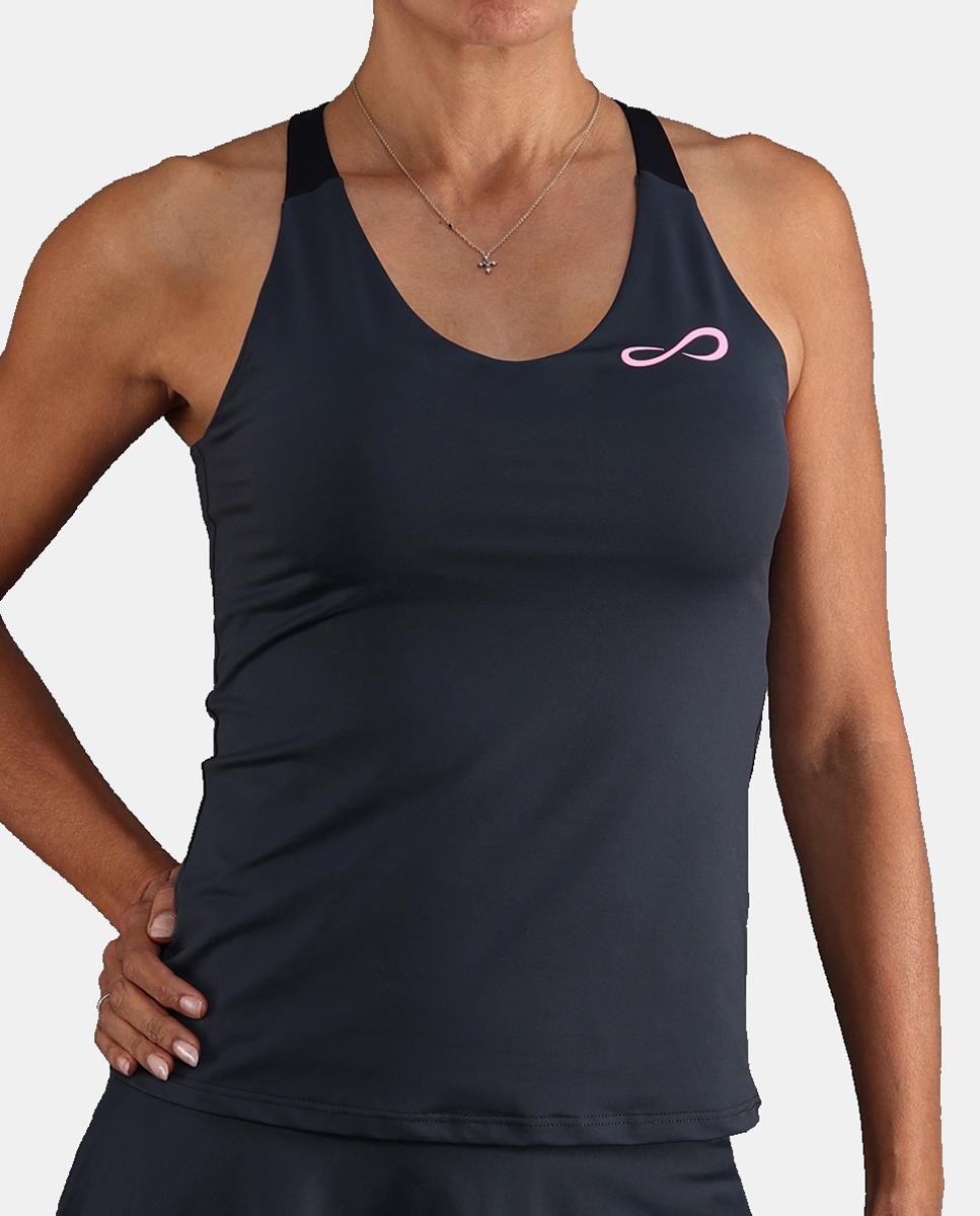 Camiseta De Mujer Diamond Endless - Gris oscuro Gris oscuro-1