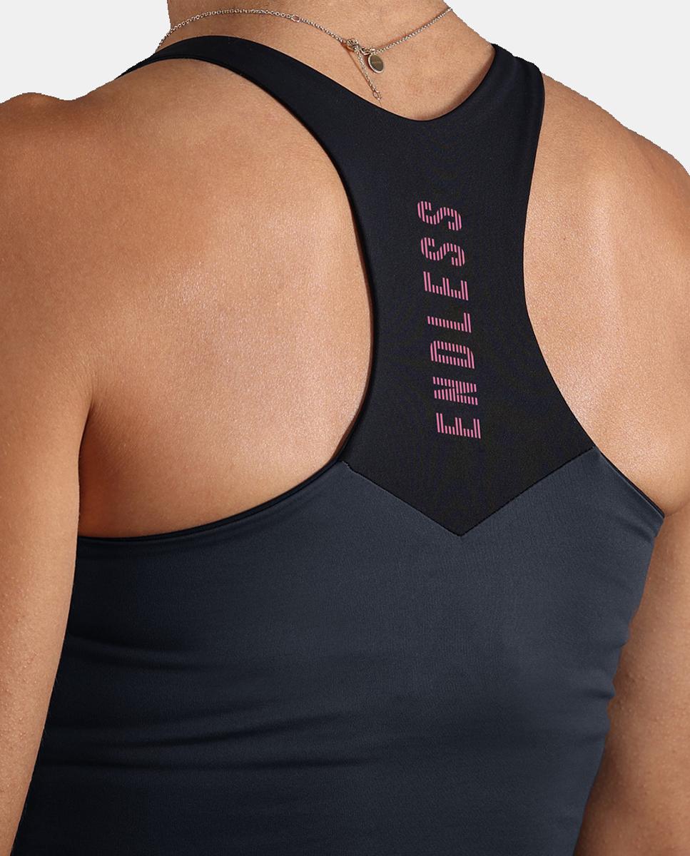Camiseta De Mujer Diamond Endless - Gris oscuro Gris oscuro-4