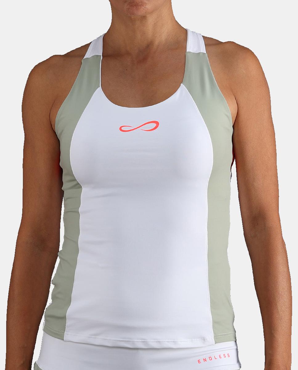 Camiseta De Mujer Code Endless - Blanco Blanco-4