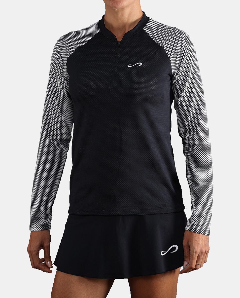 Imagen 4 de Sudadera De Mujer Kirsch Neo Endless - Negro Negro