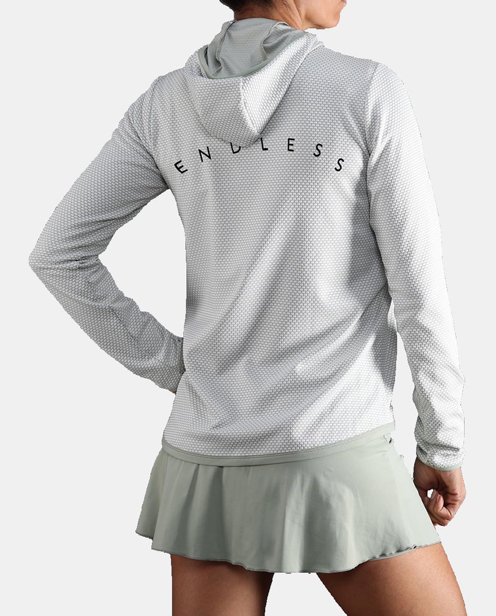 Imagen 2 de Sudadera De Mujer Breath Endless - Verde / Blanco Verde / Blanco