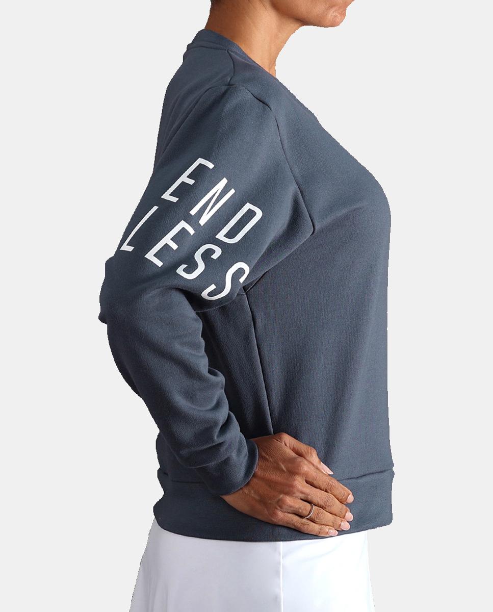 Sudadera De Mujer Swell Endless - Azul denim Azul denim-4