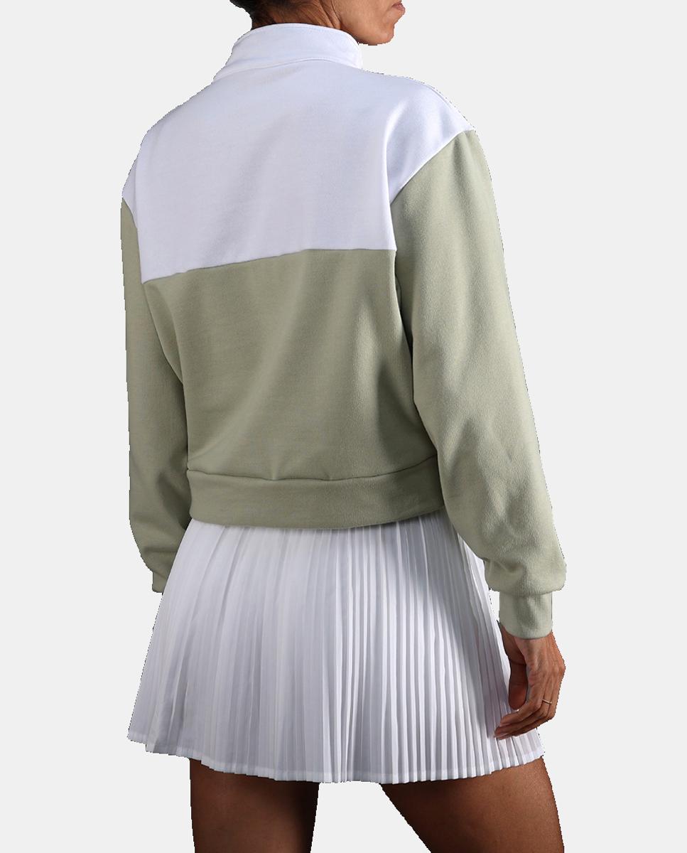Sudadera De Mujer Vibe Endless - Verde militar Verde militar-2