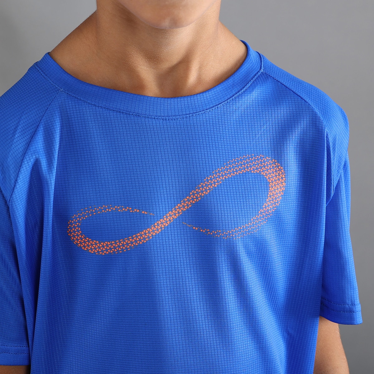 T-shirt de Menino Unlimited Diamond Kids Azul-3