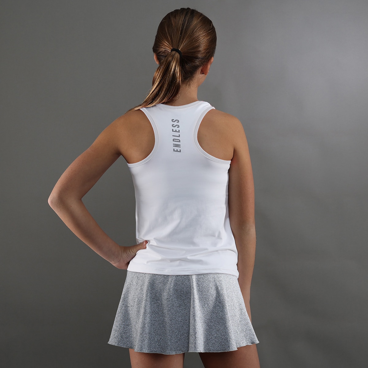 Camiseta De Niña Slam Kids Endless - Blanco / Gris Blanco / Gris-4