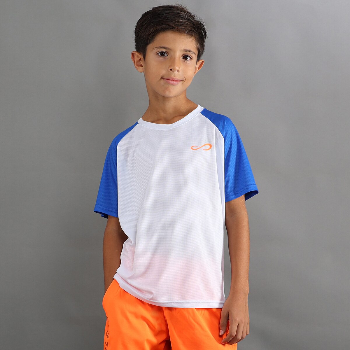 T-shirt de Menino Feisty Iconic Kids Preto-1