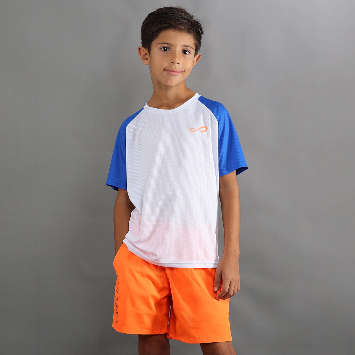 T-shirt de Menino Feisty Iconic Kids Preto-5