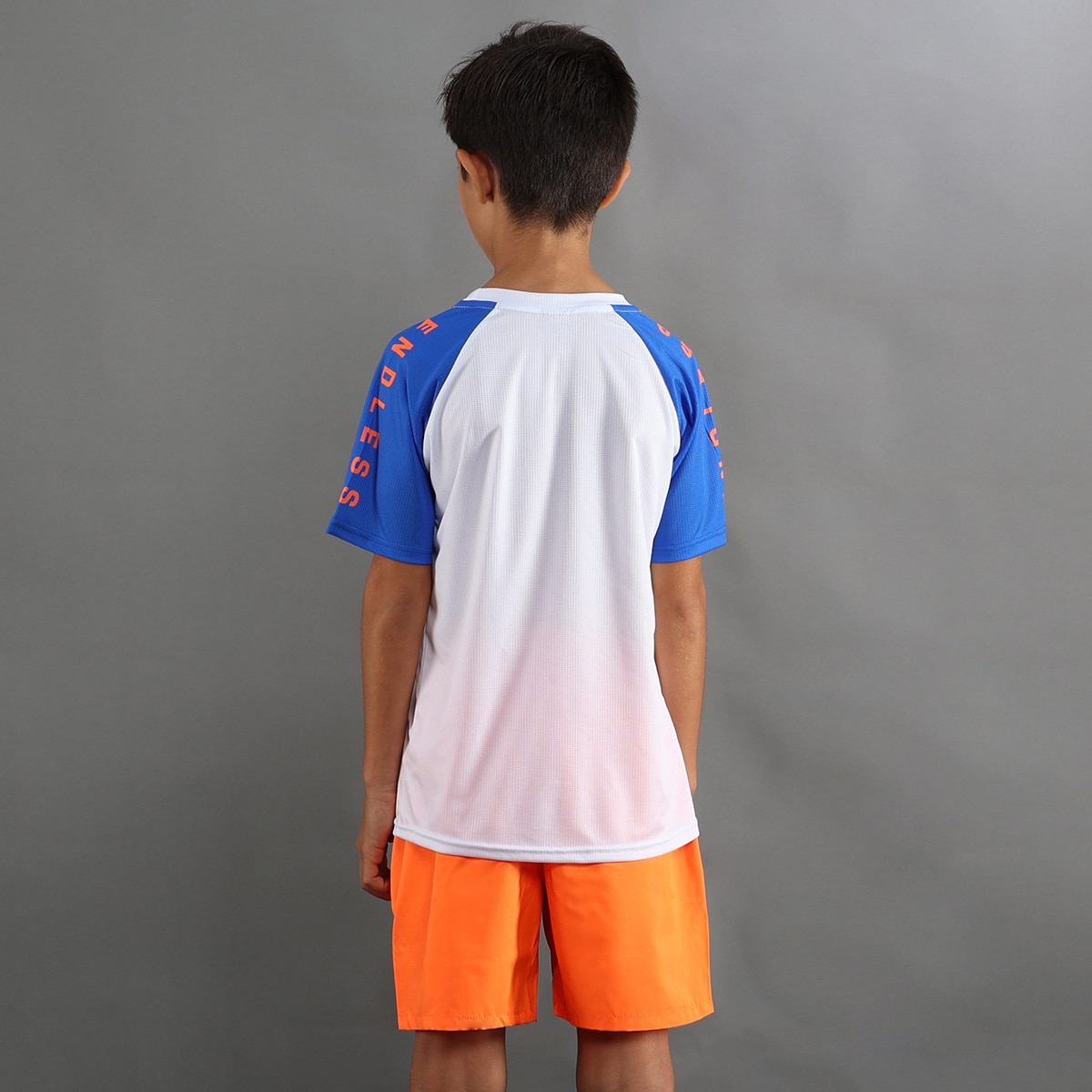 T-shirt de Menino Feisty Iconic Kids Preto-6