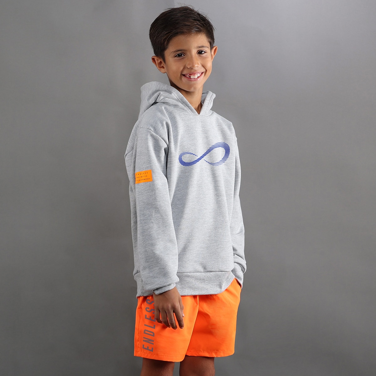 Sweatshirt de Menino Rush Ii Preto-4